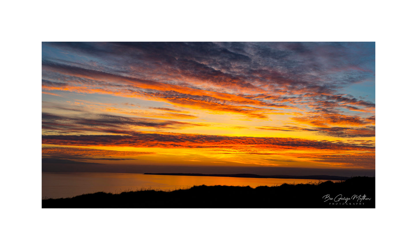 Old Head Cliffs Sunset